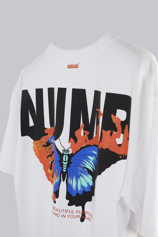 NUMB BUTTERFLY T- SHIRT