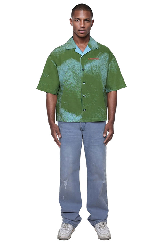 LIGHT BLUE SCRUBBED DENIMS