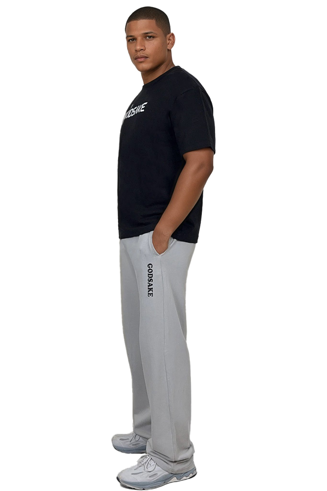 GREY LOOSE FIT PANT