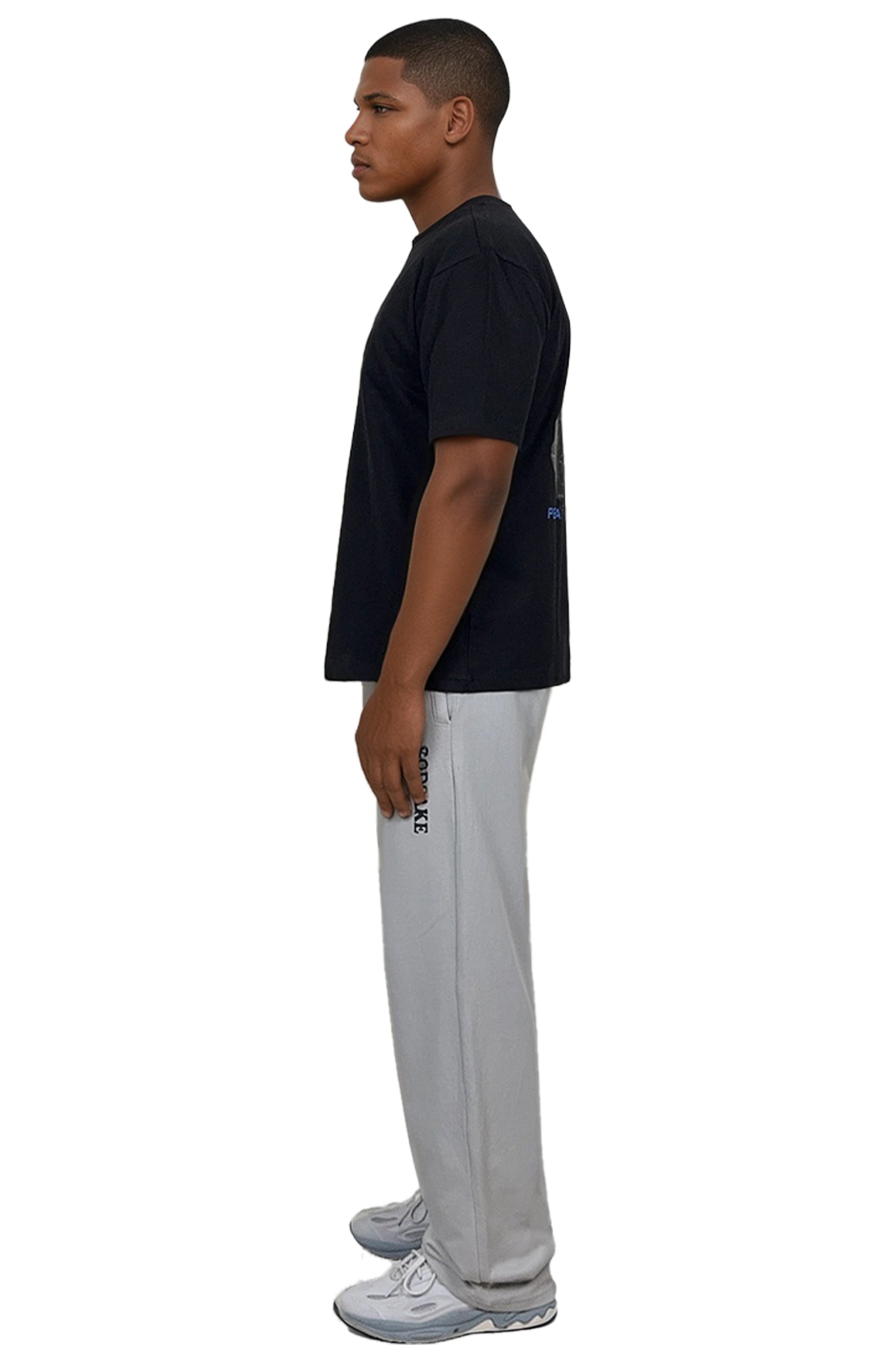 GREY LOOSE FIT PANT