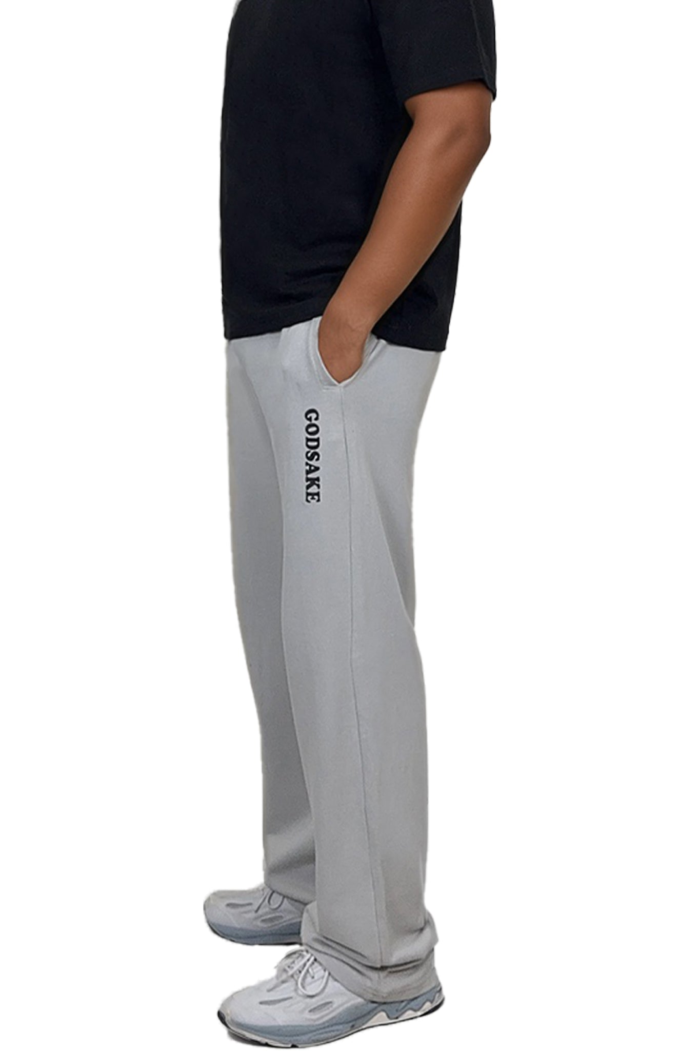 GREY LOOSE FIT PANT