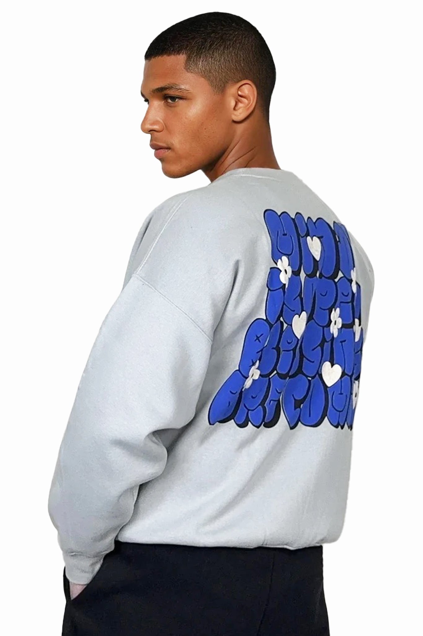 GREY BLESSINGS SWEATSHIRT