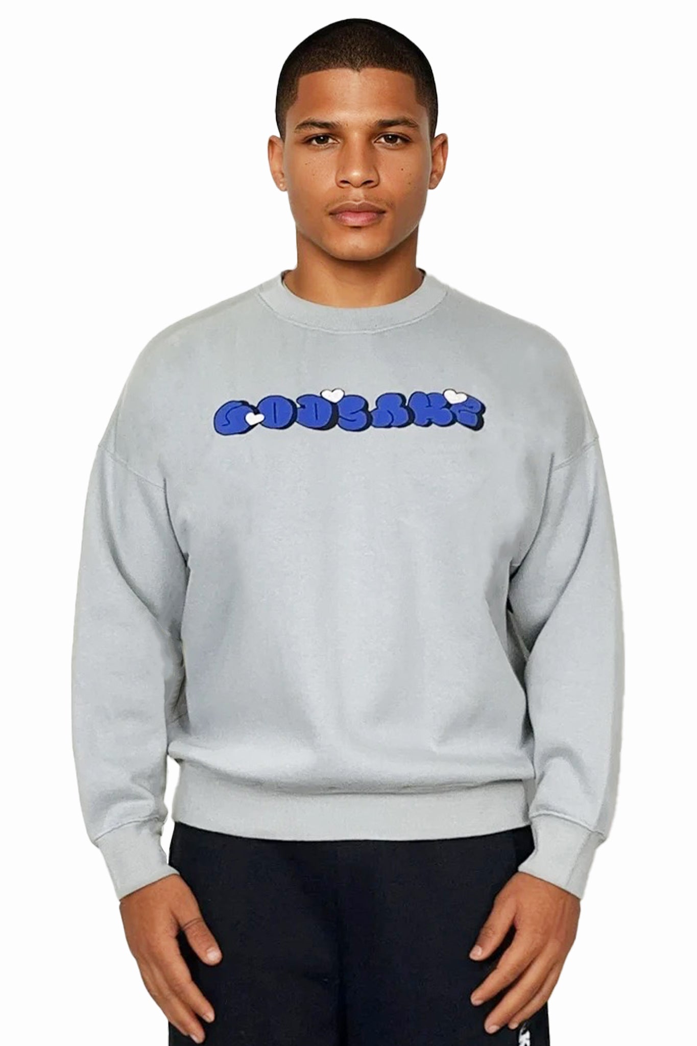 GREY BLESSINGS SWEATSHIRT