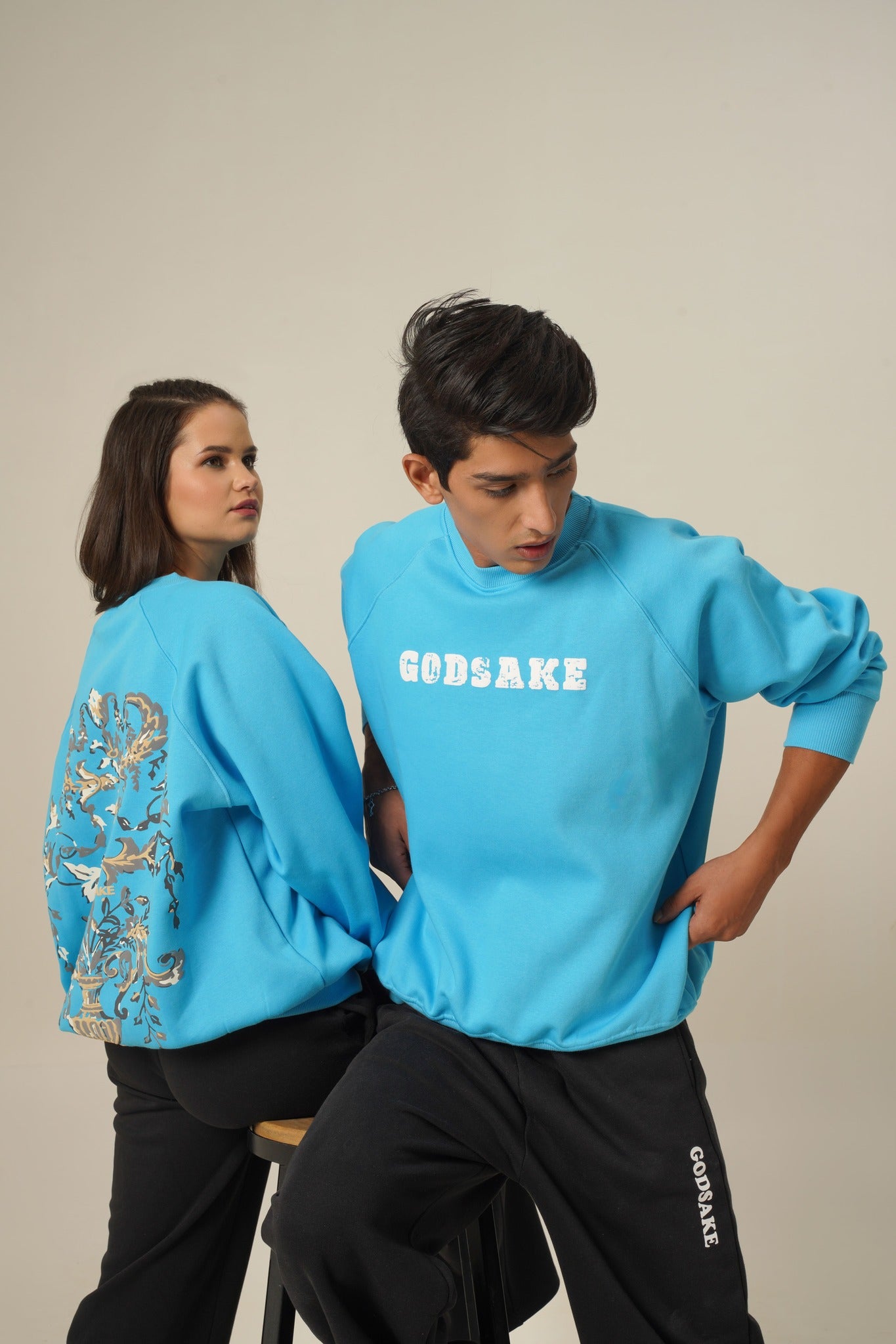 PLANTED BLUE SWEATSHIRT