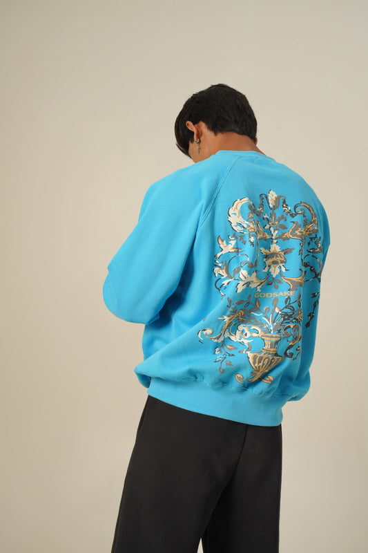 PLANTED BLUE SWEATSHIRT