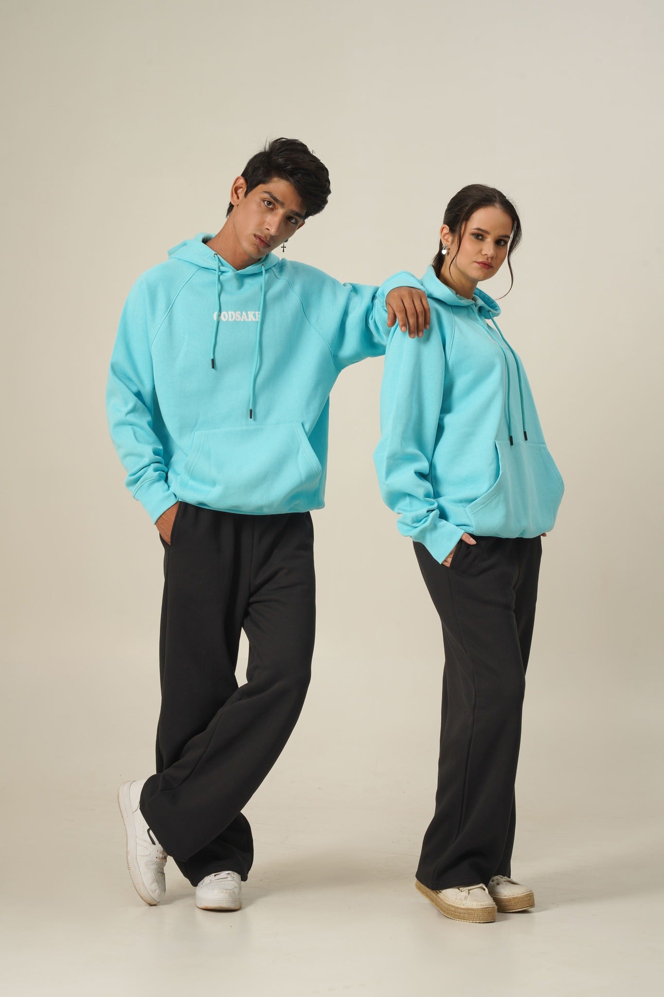 SKY BLUE DIE WITH MEMORIES HOODIE