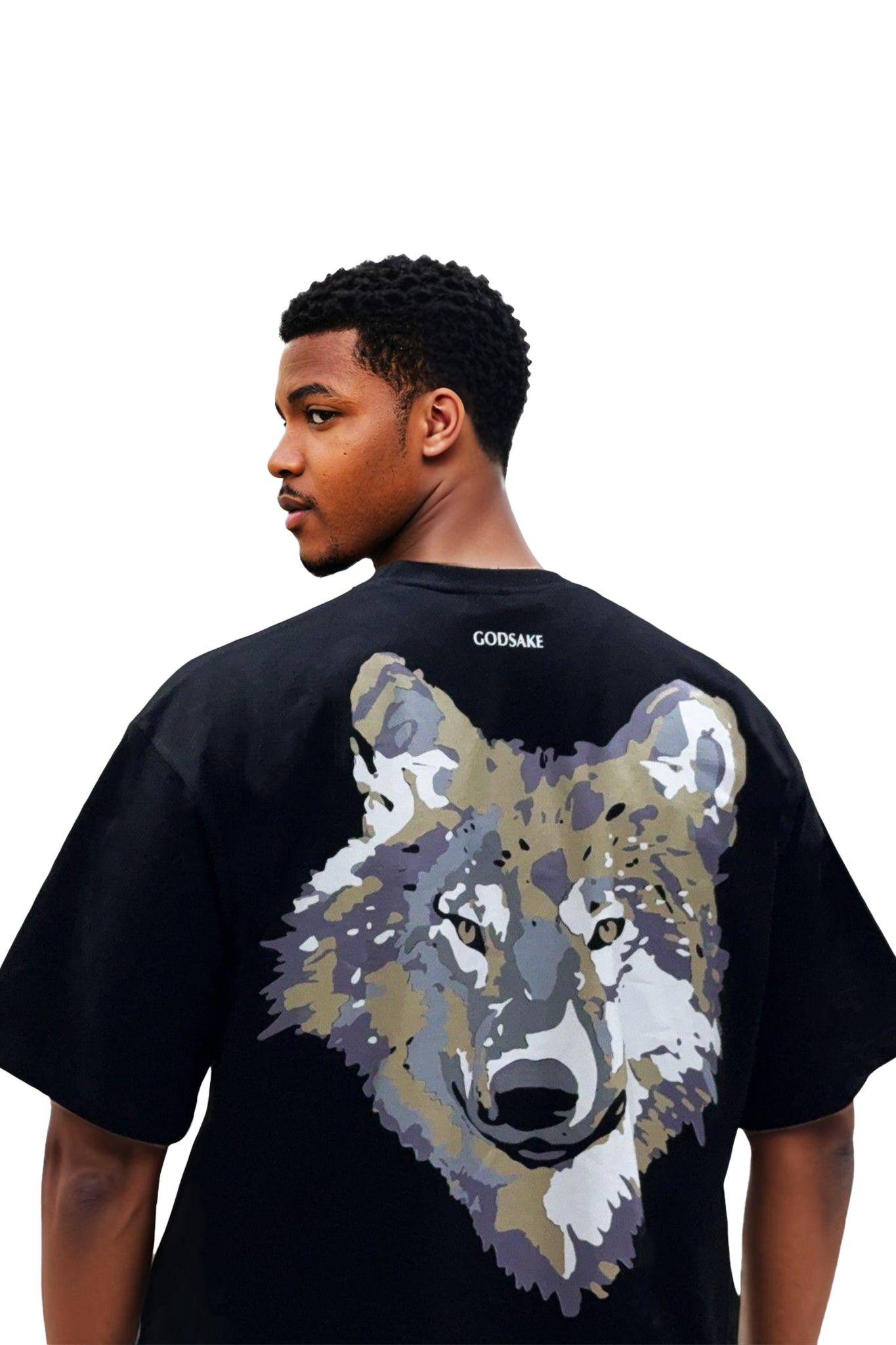 BLACK WOLF T-SHIRT