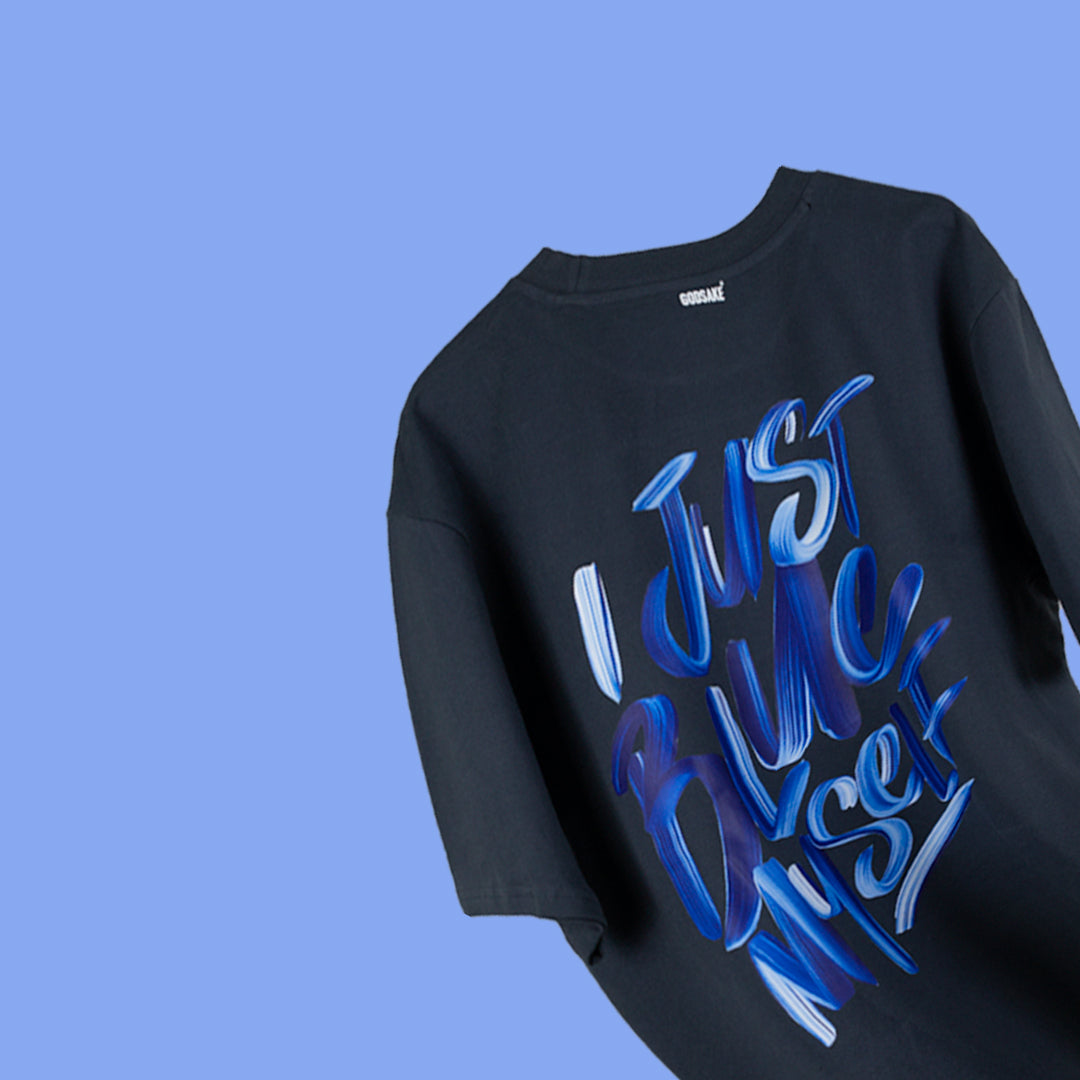 BLUE MYSELF T-SHIRT
