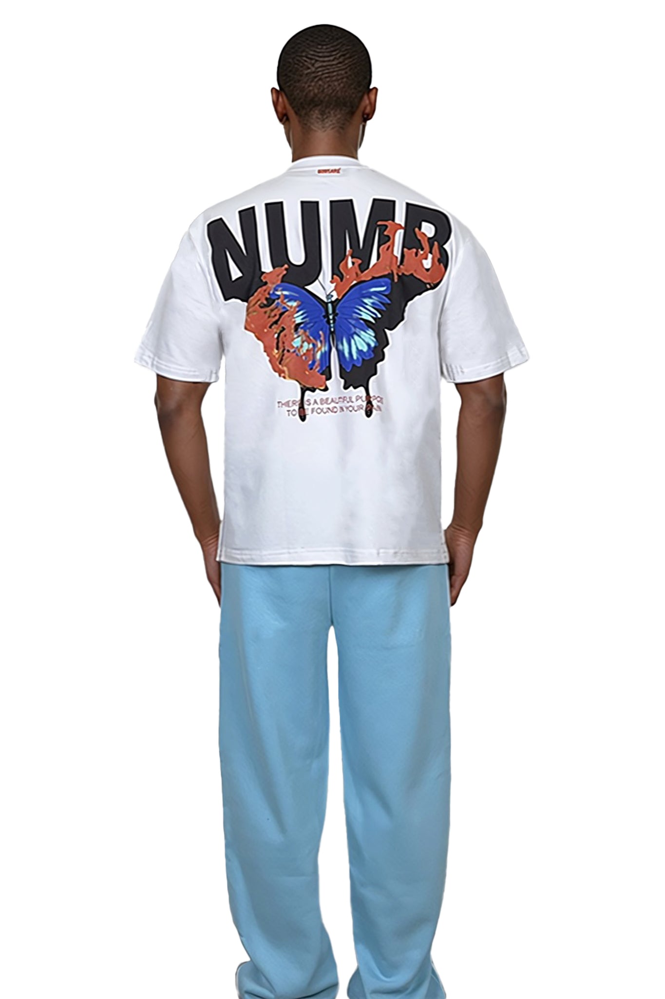 NUMB BUTTERFLY T- SHIRT