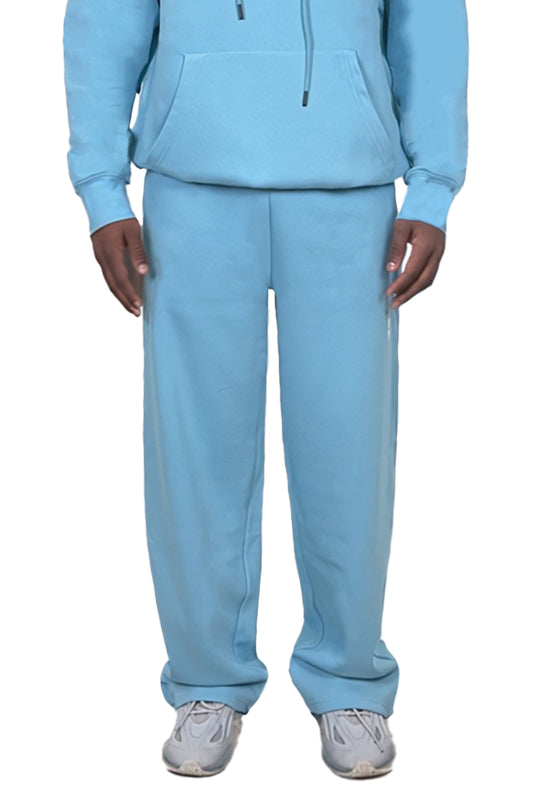 SKY BLUE LOOSE FIT SWEATPANTS