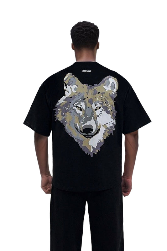 BLACK WOLF T-SHIRT